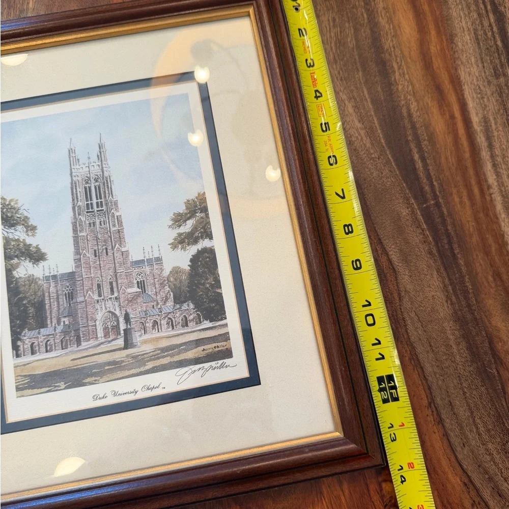 Framed Duke‎ University Chapel Art